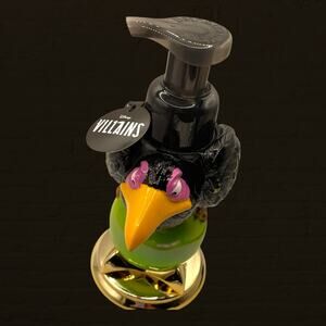 Maleficent Raven Soap Dispenser Disney Villains Bath & Body Works Diablo Decor